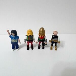 Lot of 4 Playmobil Figures Toys